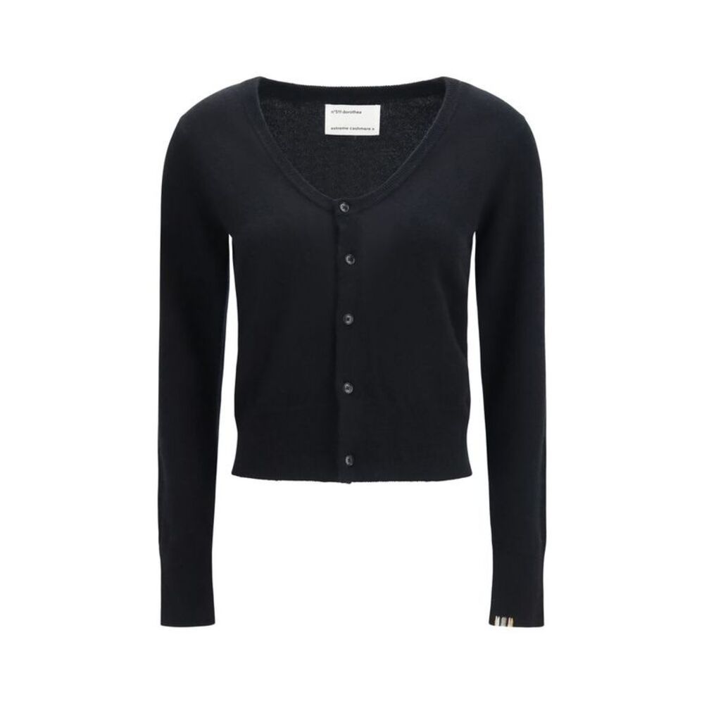 Extreme Cashmere Black Cashmere Women's Cardigan